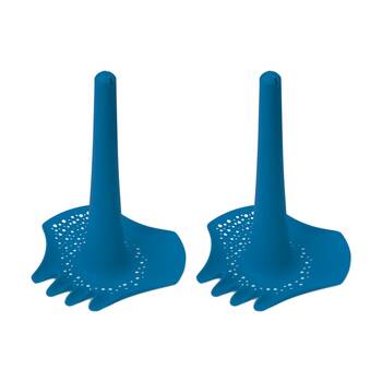 2PK Quut Triplet Sand Toy Childrens Beach 4-In-1 Kids Play Ocean Blue 10M+