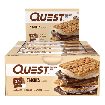 12pc Quest 60g Protein Bar - S'mores