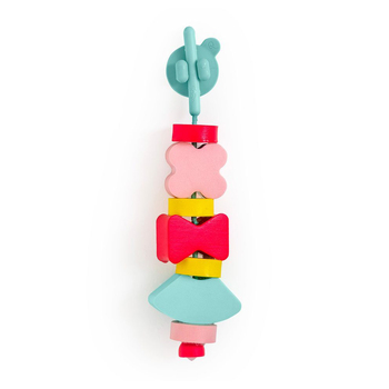 Quut Beedi Shapes Kids/Children Coloured Lacing Beads 10m+