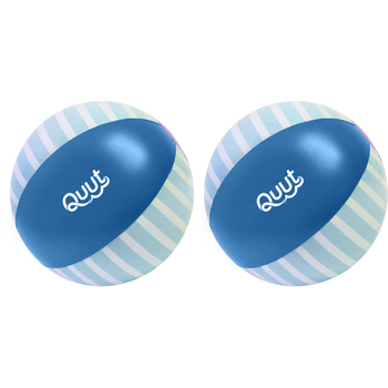 2PK Quut Inflatable Beach Ball 30cm Round Ocean Kids Toy 1y+