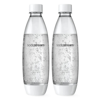 2pc 1L Sodastream Dishwasher Safe BPA Free Carbonating Water Bottles