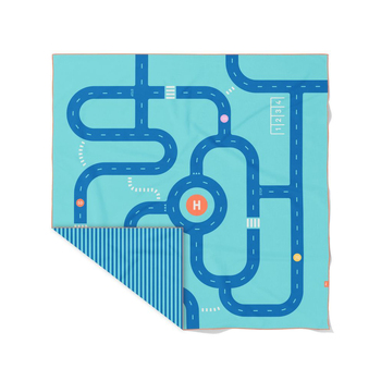 Quut Playtowels Kids/Children 180x180cm XL Road 6m+