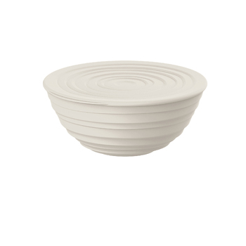 Guzzini Earth Tierra 1.09L/18cm Bowl w/ Lid Medium - Milk White