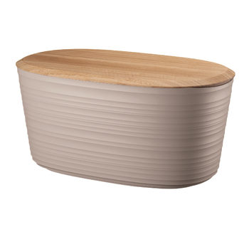 Guzzini Earth Tierra 39.2cm/10L Bread Box/Bin - Taupe