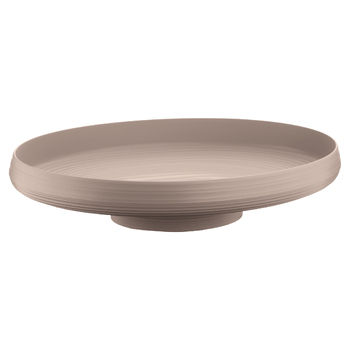 Guzzini Earth Tierra 44cm Centerpiece Fruit Bowl - Taupe