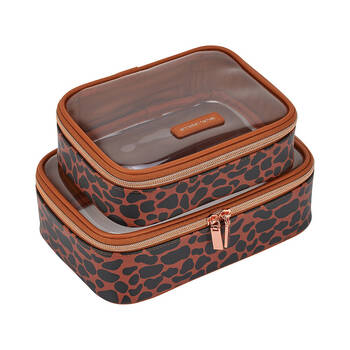 2pc Annabel Trends Vanity Beauty Box Organiser - Spot