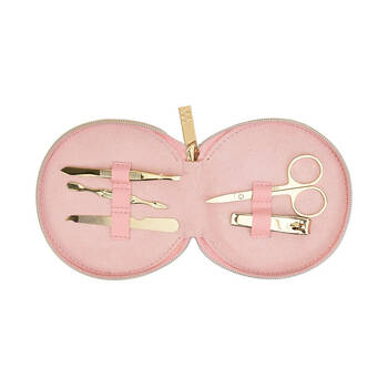 Annabel Trends Vanity Scalloped Manicure Set - Baby Pink