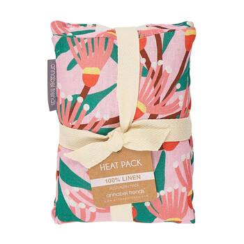 Annabel Trends Linen Heat Pack Pillow 40x15cm Blossom Branches