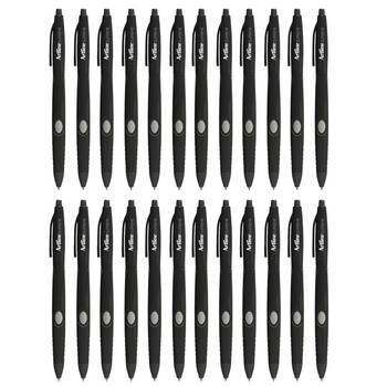 24pc Artline Supreme 1.0mm Ball Point Pen - Black