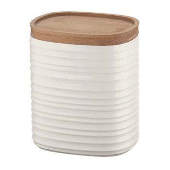 Guzzini Earth Tierra 23.3cm/1L Storage Jar Medium - White