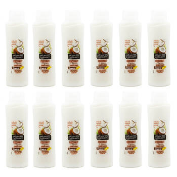 12PK Alberto Balsam Hair Conditioner 350ml Coconut & Lychee Moisturising