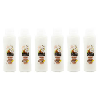 6PK Alberto Balsam Hair Conditioner 350ml Coconut & Lychee Moisturising