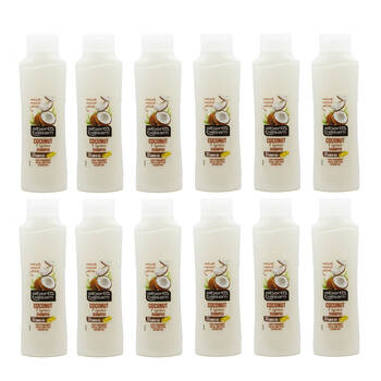12PK Alberto Balsam Shampoo 350ml Coconut & Lychee Moisturising/Hydrating