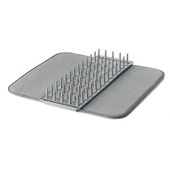 Guzzini Eco-Kitchen 55cm Dry & Safe Dish Drainer w/ Mat - Grey