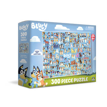 300pc Bluey Jigsaw Puzzle Kids/Children Educational Toy 3y+