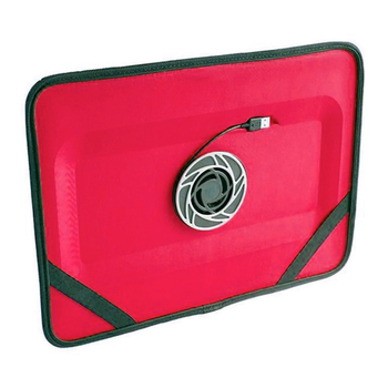 WIB Chill Slates Techology/Computer Portable On The Go Cooling Stand Red