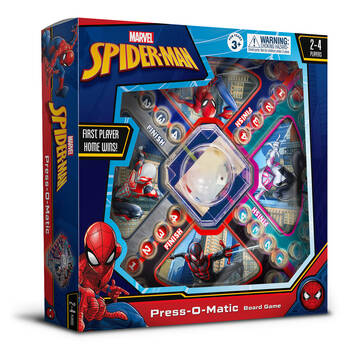 Spiderman Press-O-Matic Board Game Kids/Children/Family 3y+