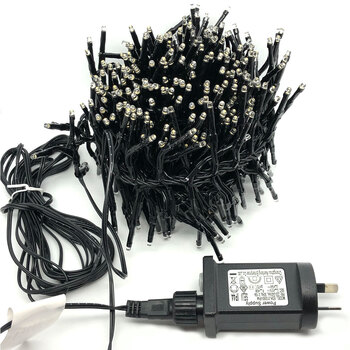 Carter 576 LED 3mm 9.5m String Lights White Wall Plug