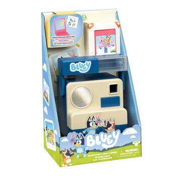 Bluey Role Play Chik It Camera Photo Card Pretend Toy