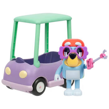 Bluey Chat Mates Granny Car with Janet Interactive Figure Talking Toy