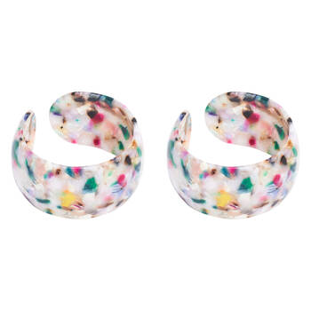 2PK Annabel Trends Tamed Cuff Bangles Women Accessory 7x3cm - Gemstone