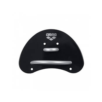 Arena Elite Finger Paddle Swimming Training Accessory Black/Silver