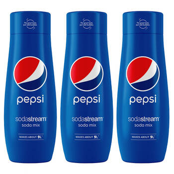 3PK 440ml Pepsi Flavour Soda Mix