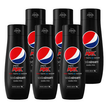 6PK 440ml Pepsi Max Flavour Soda Mix