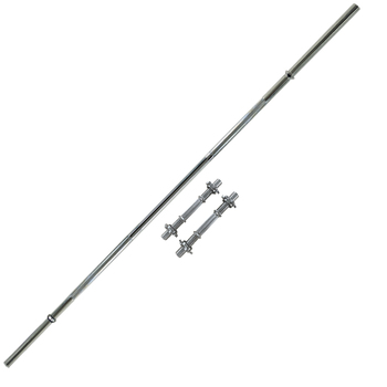 Buffalo Sports 1.8 Metre 29mm Barbell And Dumbells Home Gym Set 