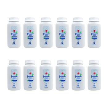 12PK Johnson's Classic Baby Powder Cornstarch 50g Gentle & Soothing Skin Care