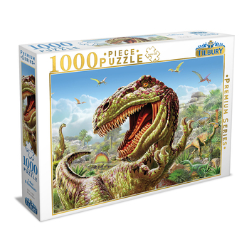 1000pc Tilbury Puzzle - T-Rex & Dinosaurs