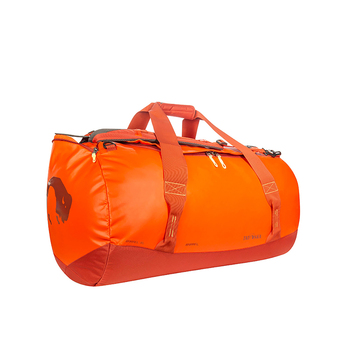 Tatonka Heavy Duty Waterproof Tarpaulin Barrel/Duffle Bag XL 110L Red Orange