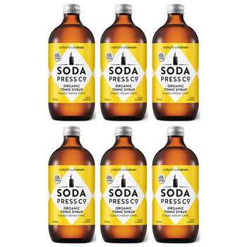 6PK Soda Press Co Syrup 500ml - Classic Indian Tonic