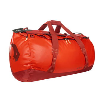 Tatonka Heavy Duty Waterproof Tarpaulin Barrel/Duffle Bag XXL 130L Red Orange