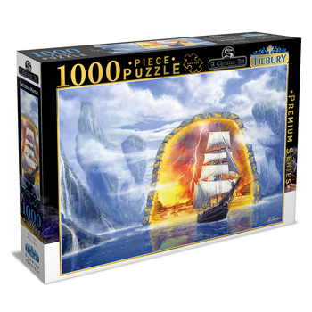 1000pc Tilbury Kids/Family Jigsaw Puzzle Tall Ship Portal 8yrs+ 69x50cm
