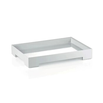Guzzini Icons Essence 46cm Plastic Tray Large - Matt White