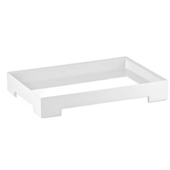 Guzzini Icons Essence 32cm Plastic Tray Medium - Matt White