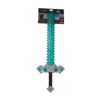 Minecraft The Movie Inspired Diamond Kids Toy Sword Blue