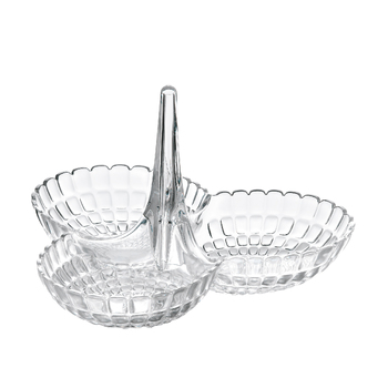 Guzzini Tiffany Hors D'oeuvres 25cm Round Dish - Clear