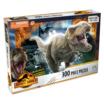 300pc Jurassic World 46x61cm Puzzle Kids 6y+ Assorted