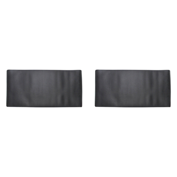 2PK Annabel Trends Home/Office Desk Leather Mat 80x40cm Rectangle - Black
