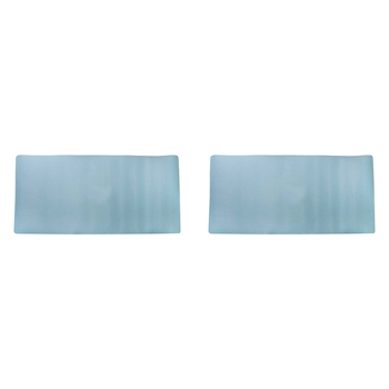2PK Annabel Trends Home/Office Desk Leather Mat 80x40cm Rectangle - Sea Mist
