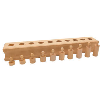 Gam Montessori Cylinder Block No. 4 Wooden Educational Toy Kids/Children - 3y+
