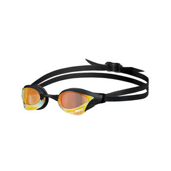 Arena Cobra Core Swipe Mirror Goggles Swimming Eye Protection Yellow/Black