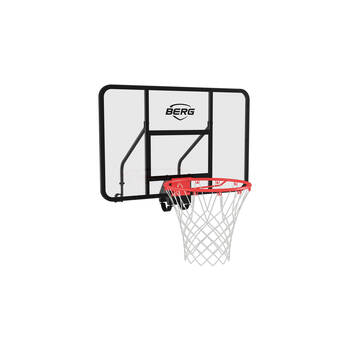 Berg Playbase Steel/Plastic Basetball Hoop 100x89cm - Black