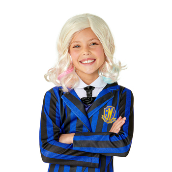 Wednesday Enid Wig Kids/Children Halloween Hair Accessory