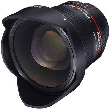Samyang 8mm F3.5 Fisheye UMC II Camera Lens For Nikon AE APS-C - Black