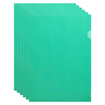 25PK Marbig PP Ultra Letter File A4 Document Folder - Green