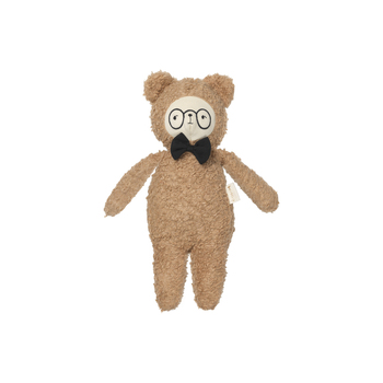 Fabelab 30cm Buddy Benji Bear Kids/Children Soft Plush Toy - Caramel
