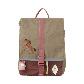 Fabelab Eco Backpack 32cm/7L Bag Small - Wild at Heart